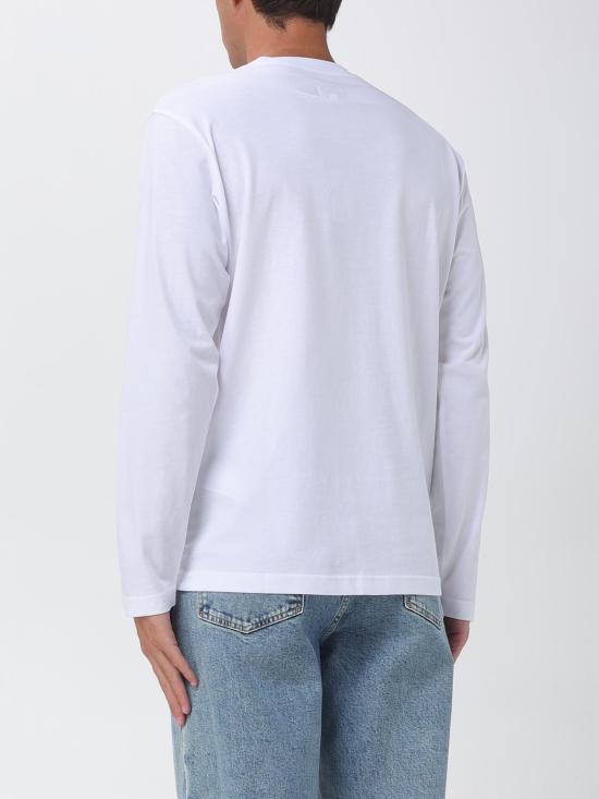 26SS 엠포리오 아르마니 긴팔 티셔츠 EM005927AF25885 U0009 White - EMPORIO ARMANI
