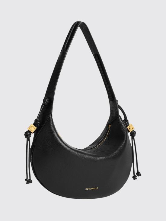 26FW 코치넬리 숄더백 E1VCA130301 001 Black - COCCINELLE