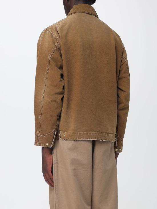 26FW 칼하트 WIP 데님 자켓 I035280 1FJ17 Brown - CARHARTT WIP