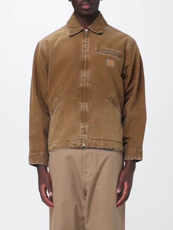 26FW 칼하트 WIP 데님 자켓 I035280 1FJ17 Brown