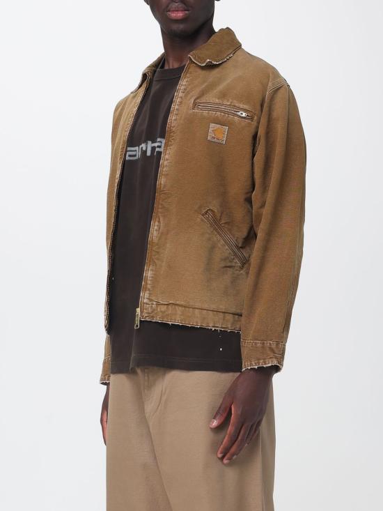 26FW 칼하트 WIP 데님 자켓 I035280 1FJ17 Brown - CARHARTT WIP