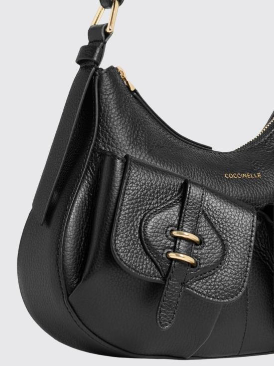 26FW 코치넬리 숄더백 E1VGK120201 001 Black - COCCINELLE