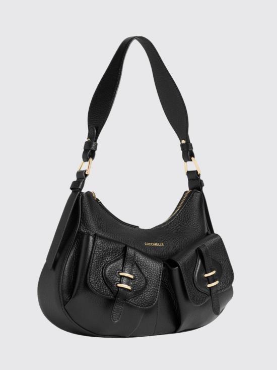 26FW 코치넬리 숄더백 E1VGK120201 001 Black - COCCINELLE