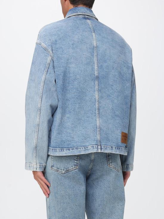 26SS 엠포리오 아르마니 데님 자켓 EM004722AF23101 MB003 Blue - EMPORIO ARMANI