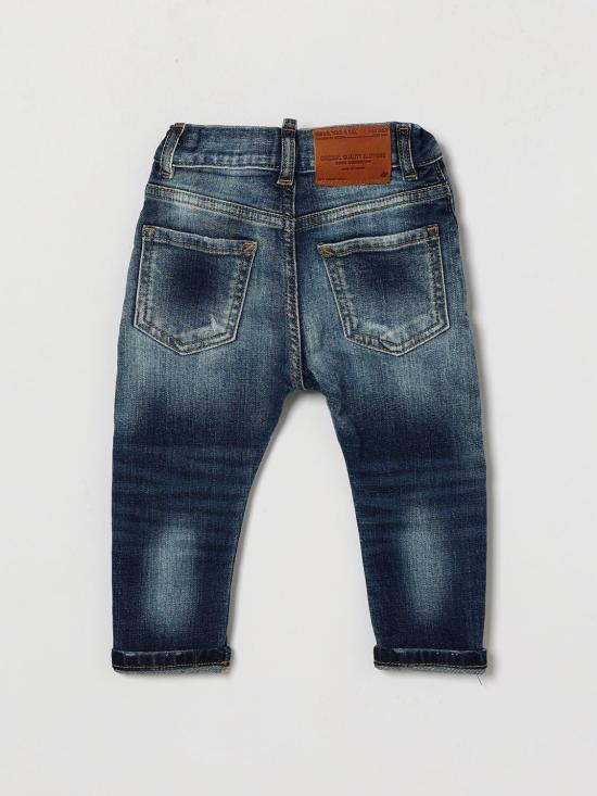 26FW [키즈] 디스퀘어드2 팬츠 DQ01TCD0AHR DQ01 Denim - DSQUARED2