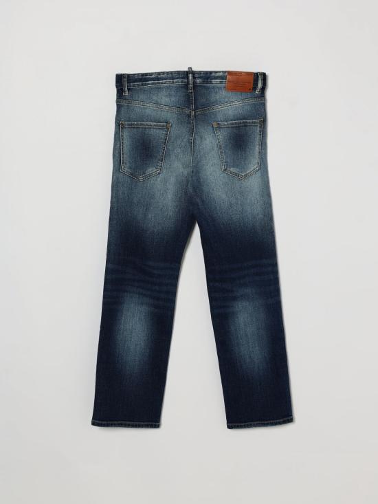 26FW [키즈] 디스퀘어드2 팬츠 DQ2252D0AHR DQ01 Denim - DSQUARED2