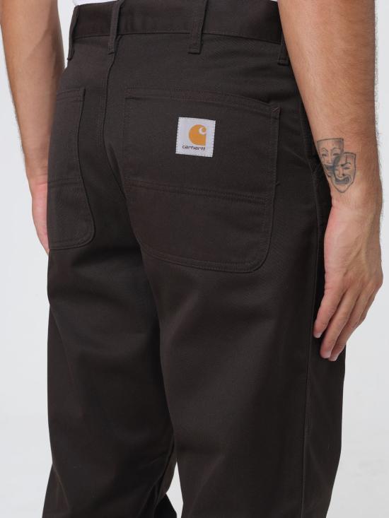 26FW 칼하트 WIP 심플 팬츠 I034907 4702 Brown - CARHARTT WIP
