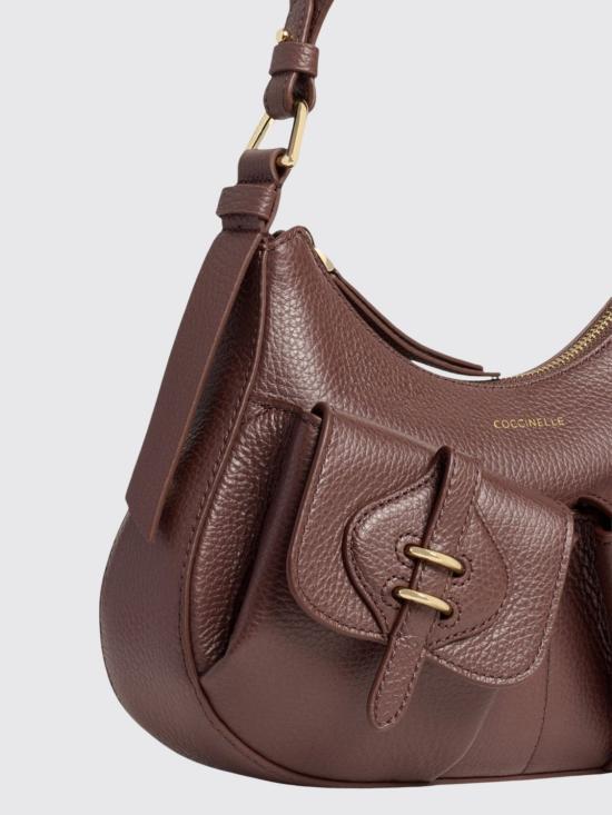 26FW 코치넬리 숄더백 E1VGK120201 R49 Burgundy - COCCINELLE
