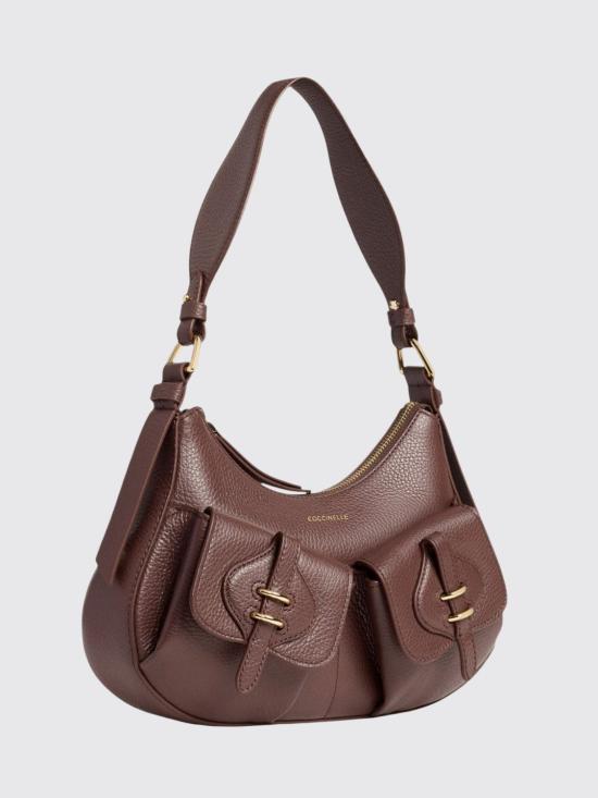 26FW 코치넬리 숄더백 E1VGK120201 R49 Burgundy - COCCINELLE