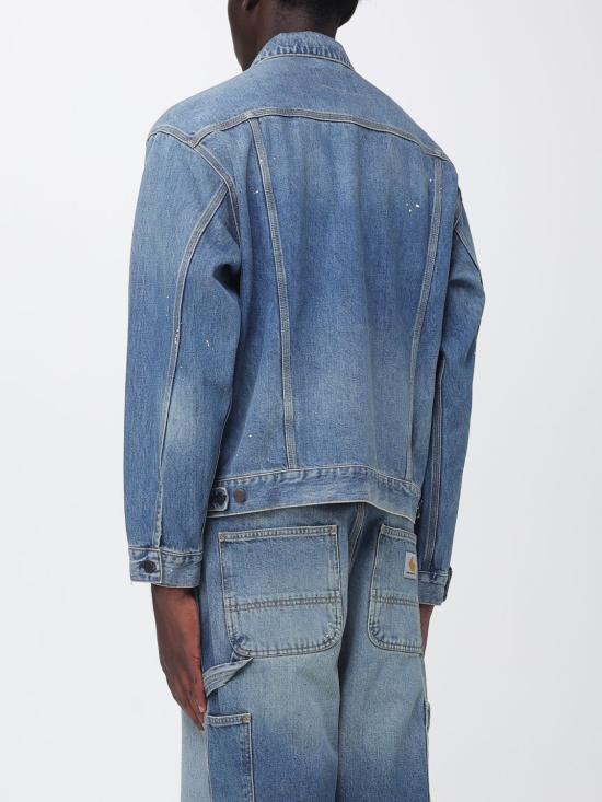 26FW 칼하트 WIP 데님 자켓 I033352 01EJ Blue - CARHARTT WIP