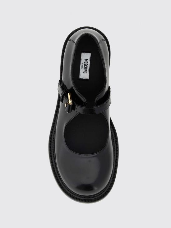 26SS 모스키노 로퍼 MA10704C1OMJ0 000 Black - MOSCHINO
