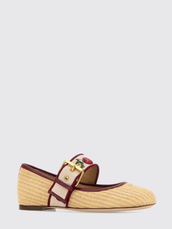 26SS 발렌티노 가라바니 플랫 슈즈 8W2S0NV3QKR 9PW Beige - VALENTINO GARAVANI