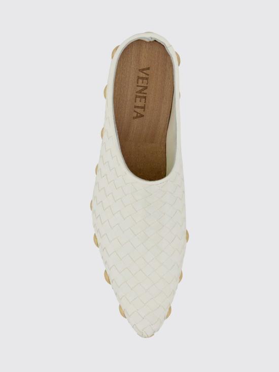 26SS 보테가베네타 뮬/슬리퍼 871591V2ED0 9117 White - BOTTEGA VENETA
