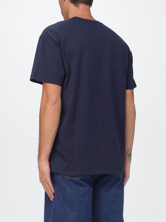 26FW 칼하트 WIP 숏슬리브 체이스 티셔츠 I026391 00HXX Blue - CARHARTT WIP