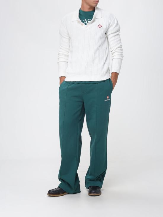 26FW 카사블랑카 반팔 티셔츠 MPF26JTS001 18 Green - CASABLANCA