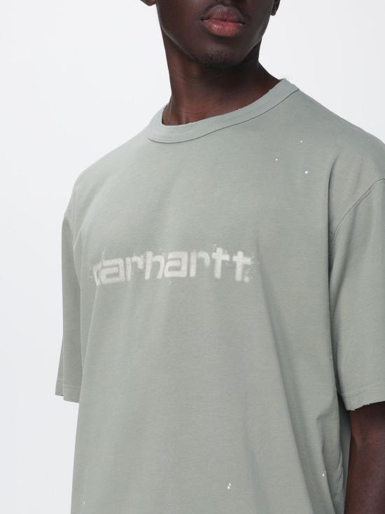 26FW 칼하트 WIP 반팔 티셔츠 I036853 3RFEJ Green - CARHARTT WIP
