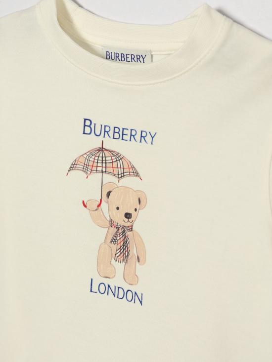 26FW [키즈] 버버리 티셔츠 8128138 White - BURBERRY