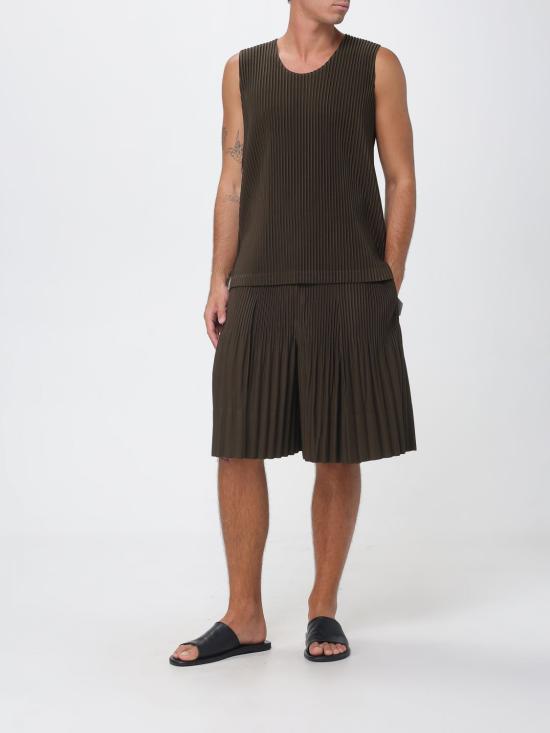 26SS 옴므 플리세 이세이 미야케 숏팬츠 HP66JF064 37 Brown - HOMME PLISSE' ISSEY MIYAKE