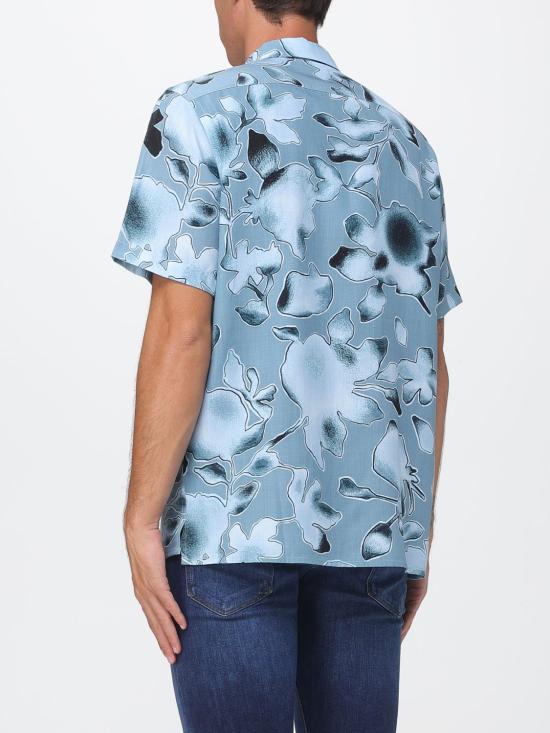 26SS PS 바이 폴스미스 반팔 셔츠 M2R695UV22579 43 Gnawed Blue - PS BY PAUL SMITH
