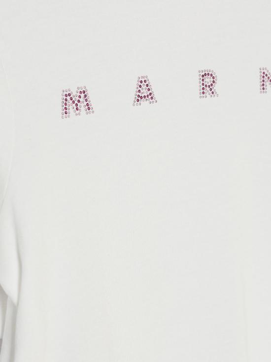26FW [키즈] 마르니 티셔츠 M01968M00SG 0M100 White - MARNI