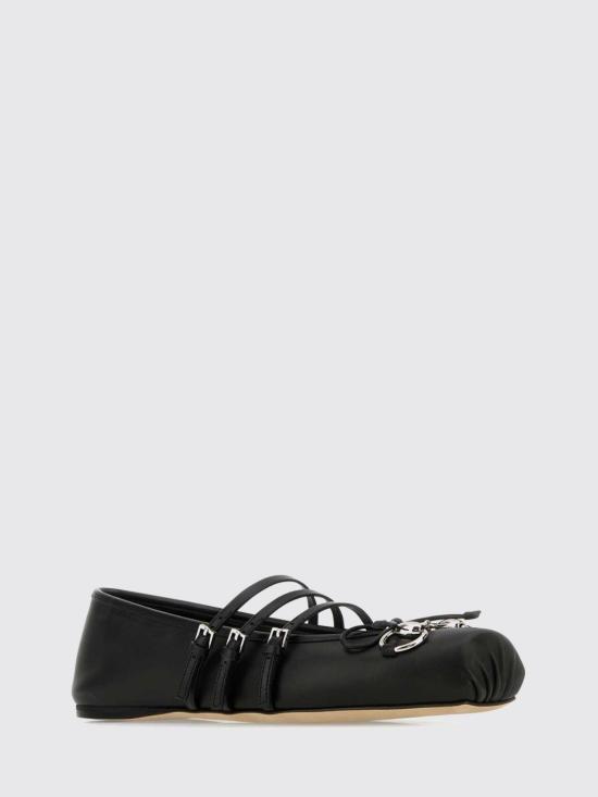 26SS 구찌 홀스빗 발레 플랫 814318AAEA4 1000 Black - GUCCI