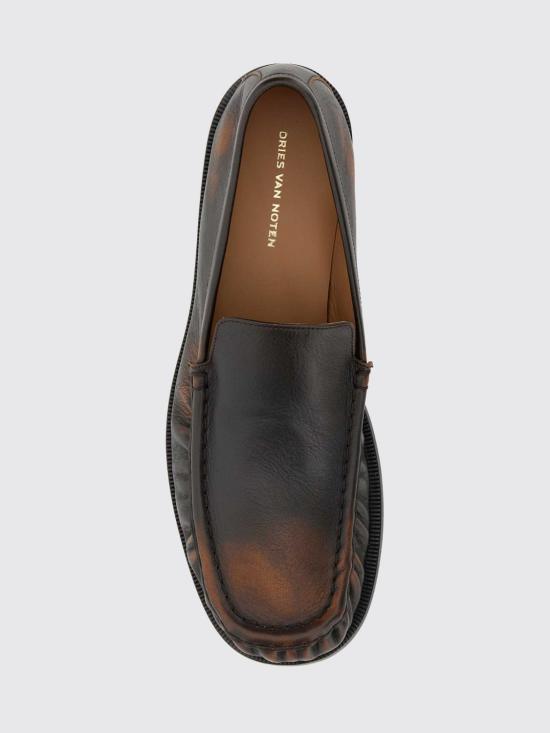 26SS 드리스 반 노튼 로퍼 2610217230107 712 Brown - DRIES VAN NOTEN