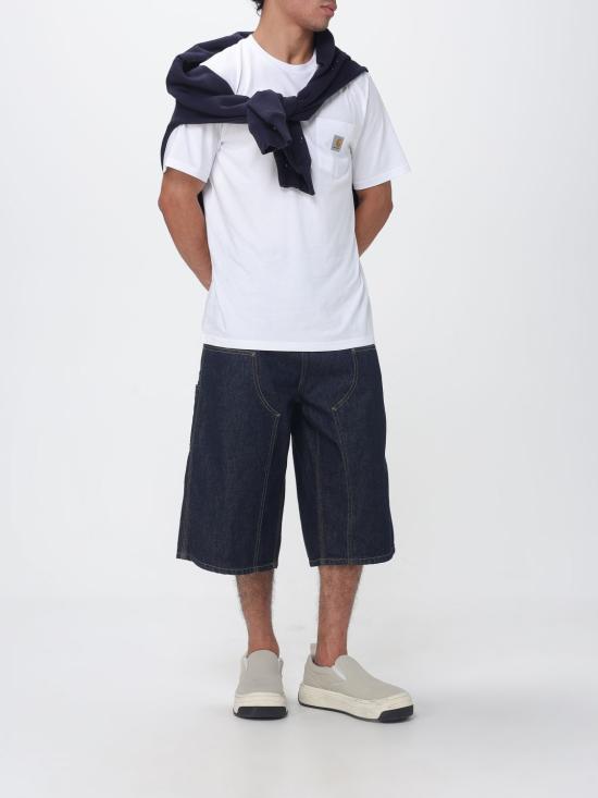 26FW 칼하트 WIP 숏슬리브 포켓 티셔츠 I030434 02XX White - CARHARTT WIP