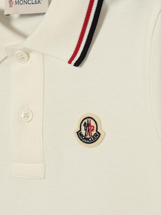26FW [키즈] 몽클레어 티셔츠 8A000058496W 034 White - MONCLER