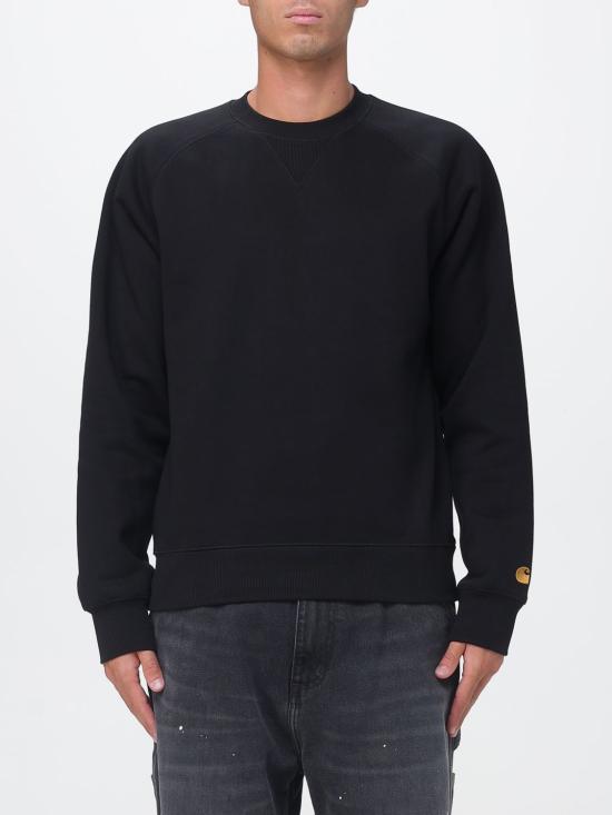 26FW 칼하트 WIP 체이스 스웨트셔츠 I033660 00FXX Black