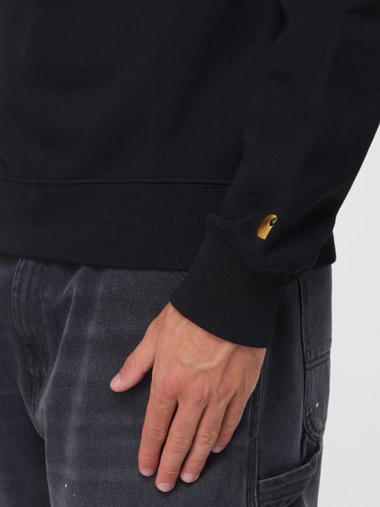 26FW 칼하트 WIP 체이스 스웨트셔츠 I033660 00FXX Black - CARHARTT WIP