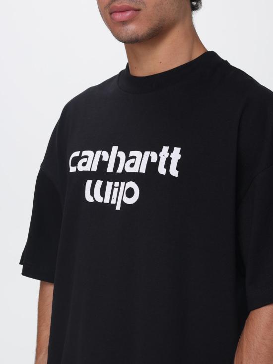 26FW 칼하트 WIP 반팔 티셔츠 I037539 89XX Black - CARHARTT WIP