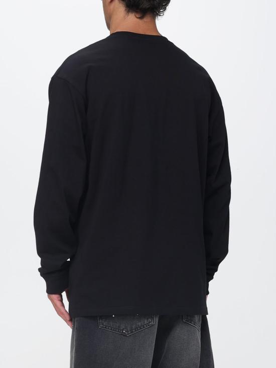 26FW 칼하트 WIP 롱슬리브 체이스 티셔츠 I026392 00FXX Black - CARHARTT WIP