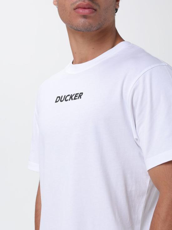 26SS 세이브더덕 반팔 티셔츠 DT1715MBESY22 00000 White - SAVE THE DUCK