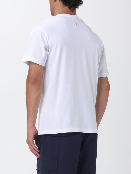 26SS 세이브더덕 반팔 티셔츠 DT1715MBESY22 00000 White - SAVE THE DUCK