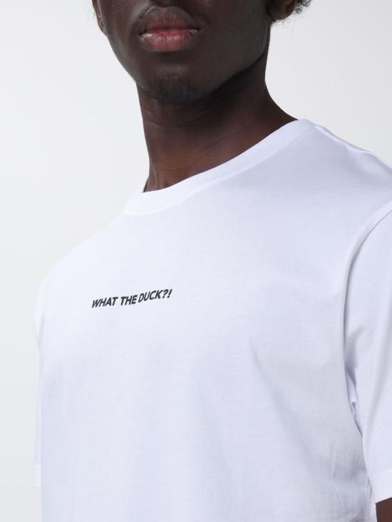 26SS 세이브더덕 반팔 티셔츠 DT2797MBESY22 00000 White - SAVE THE DUCK