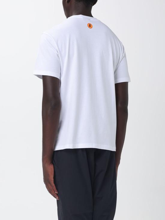 26SS 세이브더덕 반팔 티셔츠 DT2797MBESY22 00000 White - SAVE THE DUCK