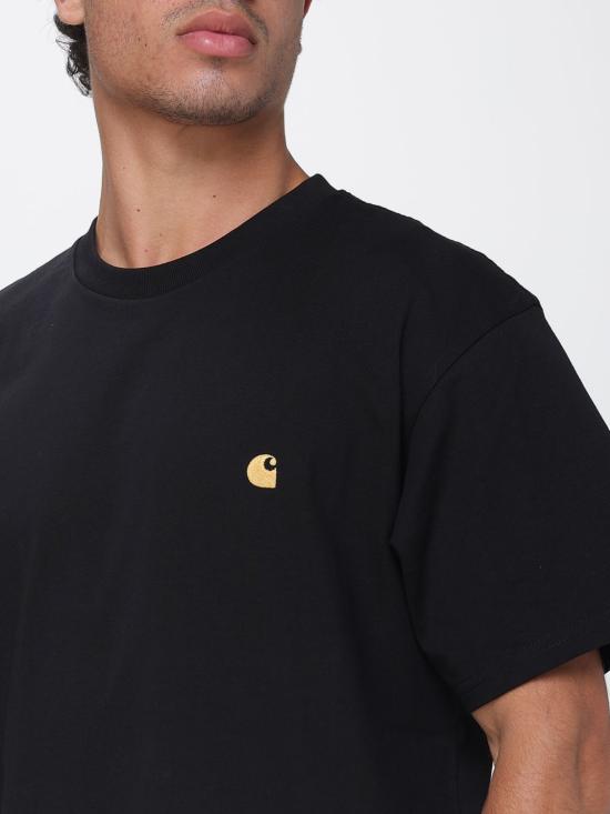 26FW 칼하트 WIP 숏슬리브 체이스 티셔츠 I026391 00FXX Black - CARHARTT WIP