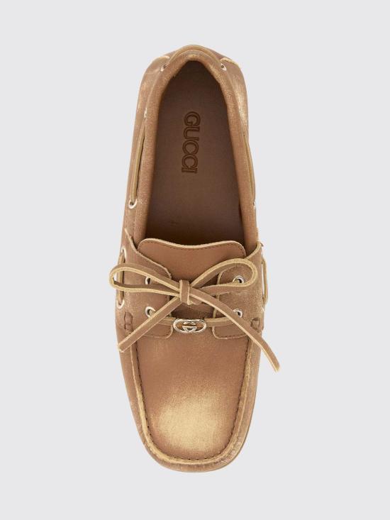 26SS 구찌 보트 슈 854817AAFZ4 2718 Yellow - GUCCI