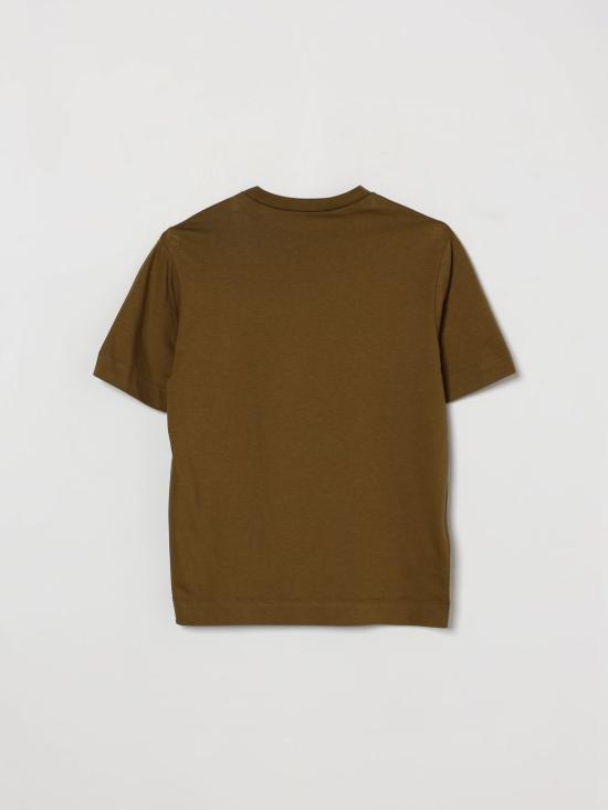 26FW [키즈] 마르니 티셔츠 M002MVM00RF 0M721 Brown - MARNI