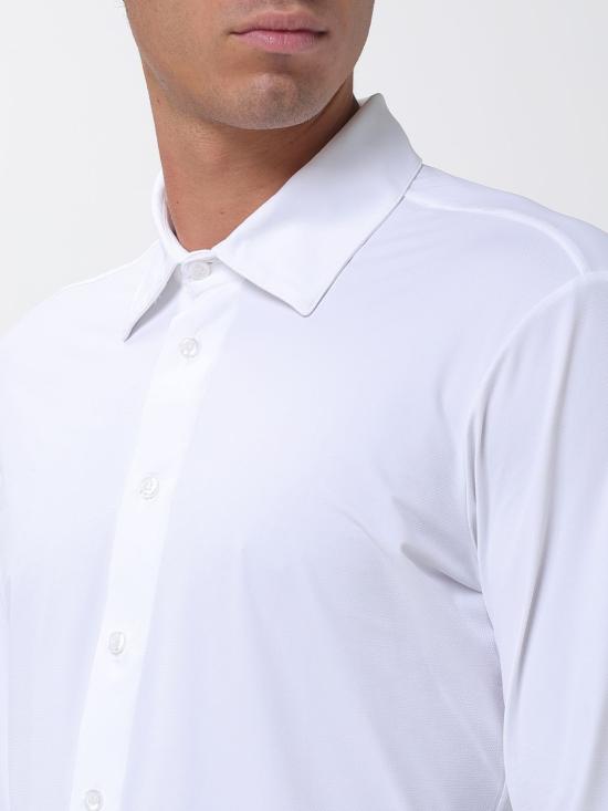 26SS 세이브더덕 긴팔 셔츠 D70019MLOME22 00000 White - SAVE THE DUCK