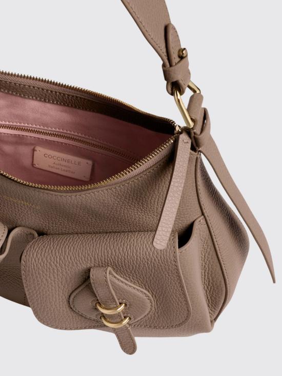 26FW 코치넬리 숄더백 E1VGK120101 N59 Brown - COCCINELLE