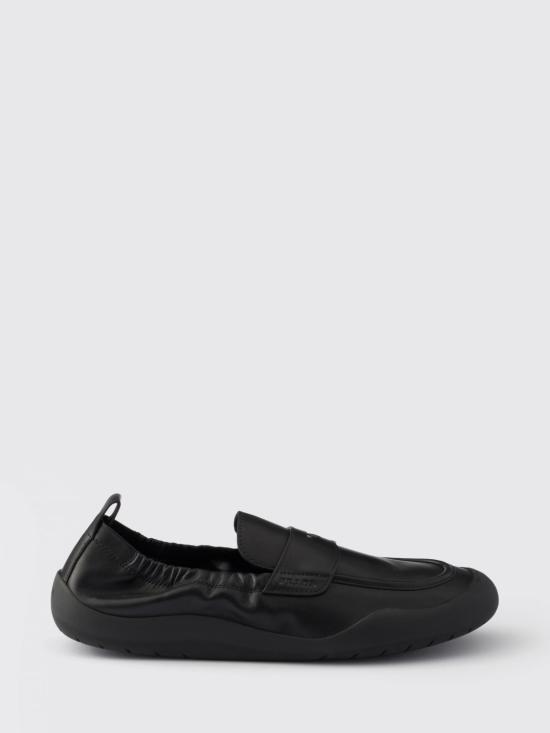 26FW 프라다 스피드록 가죽 페니 로퍼 2DE161FG000070 F0002 Black