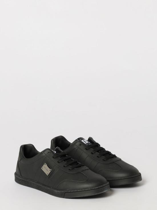 26FW [키즈] 돌체앤가바나 스니커즈 DA5300A1048 80999 Black - DOLCE & GABBANA