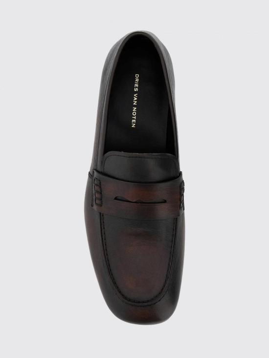 26SS 드리스 반 노튼 로퍼 2610117140107 712 Brown - DRIES VAN NOTEN