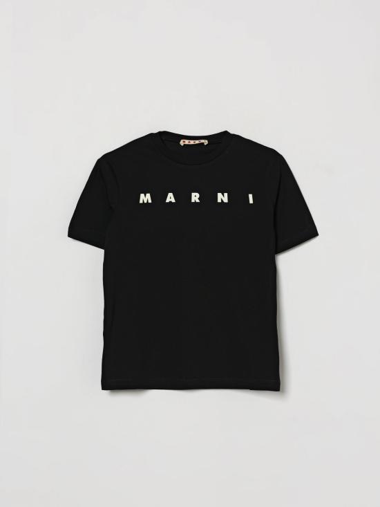 26FW [키즈] 마르니 티셔츠 M01601M00RF 0M900 Black