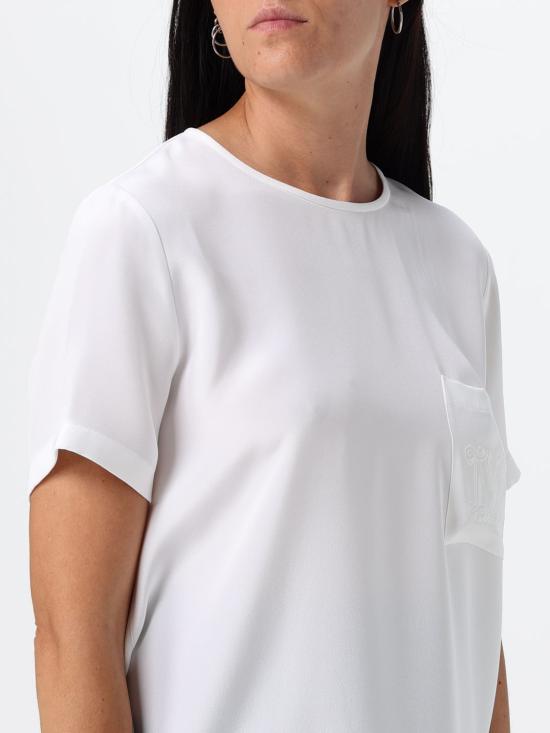 26FW 막스마라 반팔 티셔츠 2621116011600 002 White - MAX MARA