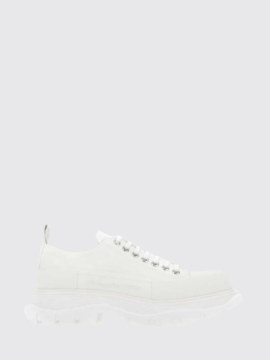 26SS 알렉산더 맥퀸 트레드 슬릭 레이스 업 705660W4MV2 9000 White