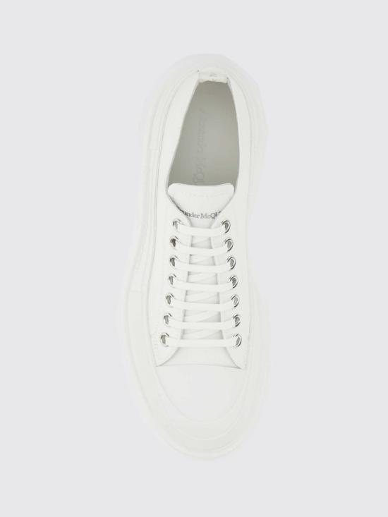 26SS 알렉산더 맥퀸 트레드 슬릭 레이스 업 705660W4MV2 9000 White - ALEXANDER MCQUEEN
