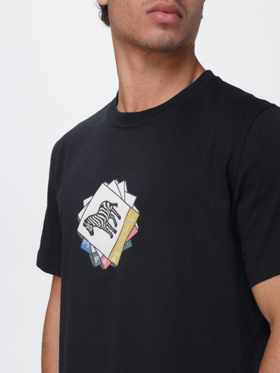 26SS PS 바이 폴스미스 반팔 티셔츠 M2R011RVP5614 79 Black - PS BY PAUL SMITH