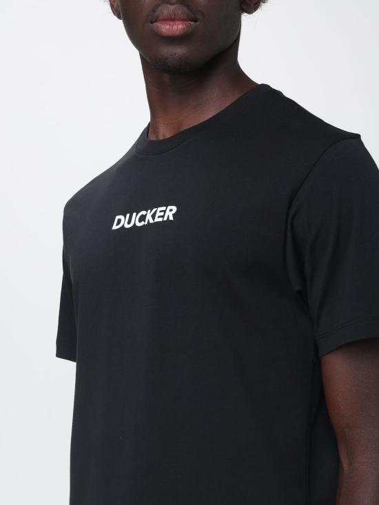 26SS 세이브더덕 반팔 티셔츠 DT1715MBESY22 10000 Black - SAVE THE DUCK